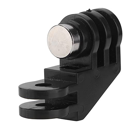214 Adaptateur de Montage Coudé à 90 Degrés, Adaptateur de Direction à 90 Degrés, Support de Caméra d'action à Bras Coudé sans Vis, Compatible pour Gopro Hero 8 7 6 5 9, Noir Cover