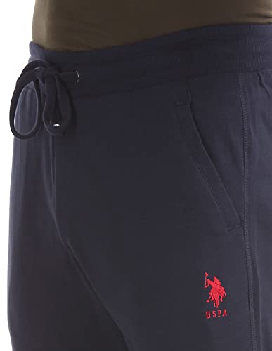 Image of U.S. Polo ASSN. Men's I604 Mid Rise Drawstring Waist Longe Joggers