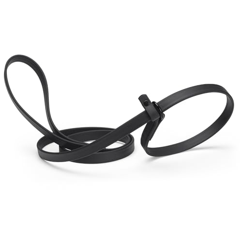 Dogline Biothane Slip Dog Leash - ^A^A^p - L̃Xbv[hAőϋv̂f [h - ubN - 7tB[g x 5/8C`