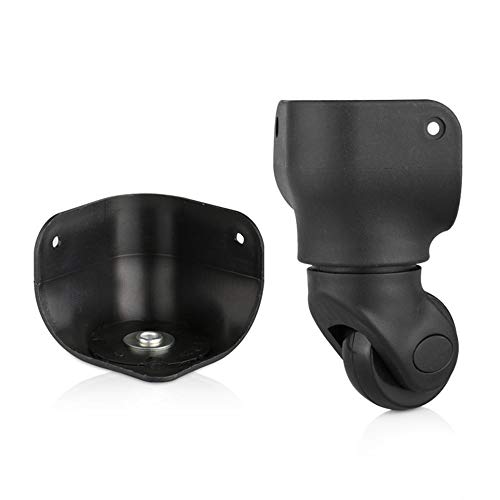 Luggage Wheel,Luggage Suitcase Wheels, 360 Degree Swivel Luggage Mute Wheel Suitcase Replacement Repair Wheels Parts Spinner (W131#)