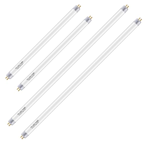 Wesome Lighting 12 inch F8T5 and 21 inch F13T5 Cool White Set LED Replacement Bulbs 4100K Replace Fluorescent Bulb with LED Replacement Tube for Counter and Cabinet Fixture