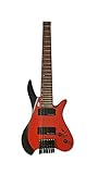 IYV, IYV-IEHL8-300 Headless 8-String, Red Black, (EHL8-300)