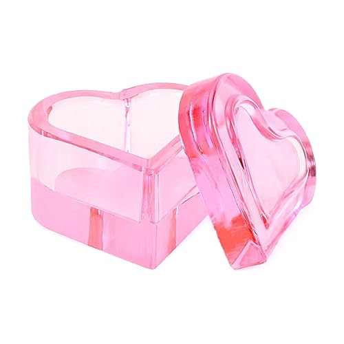 Recipiente de cristal para manicura con tapa acrílica miniatura 1