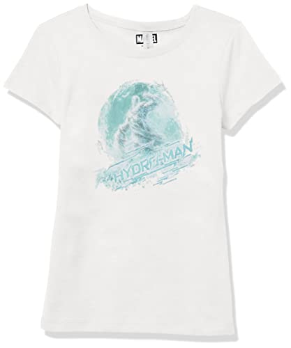 T-shirt Hydro-Man Marvel blanc XL fille résistant au lavage sans rétrécir