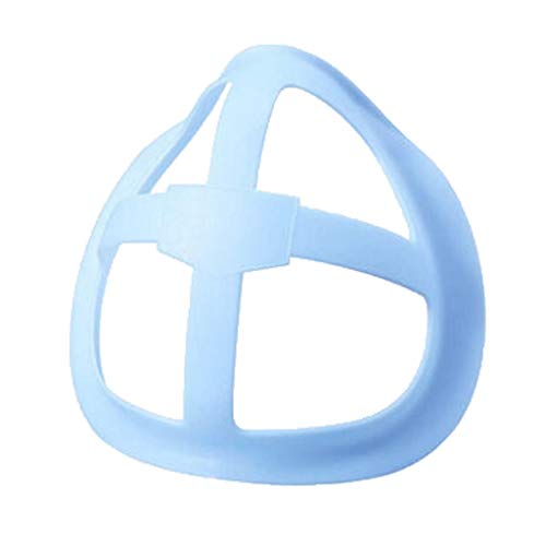 gazechimp Suporte De Proteção Para Batom 5/10 Reutilizável 3D Para Máscara Facial Respirável - Azul