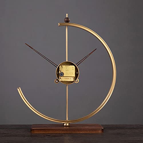 Despertador retro de latón para decorar una sala de estar moderna 5