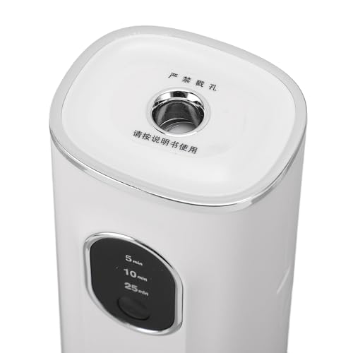 Difusor aromático eléctrico con capacidad 50 ml, silencioso y temporizador miniatura 7