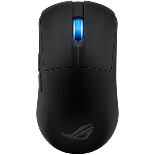 Rog Harpe Ace Mini - Mouse Da Gioco Senza Fili, Sensore Rog Aimpoint Da 42.000 Dpi, Connettività Trimode, Cinque Pulsanti Programmabili Con Aim Lab Settings Optimizer, Ultra Leggero Da 49 G, Nero-image