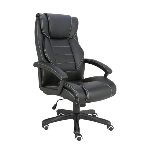 Cadeira de Escritório Presidente Preto GA202 - Multilaser
