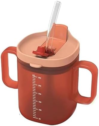 Spill Proof Sippy Cups for Seniors & Adults -10.2oz(300ml) Non-Sp...