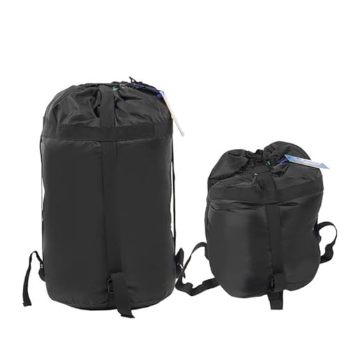 Anneome 2-Piece Oxford Fabric Camping Compression Sack for Sleep Bag Storage Waterproof Compact for Hiking