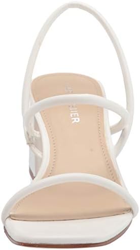 Marc Fisher Women's Galvin Heeled Sandal, White, 8 | Image 1