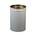 Justrite 26054 Cease-Fire Steel Drum, 55 Gallon Capacity, 23-3/4" OD x 34-1/2" Height, Gray