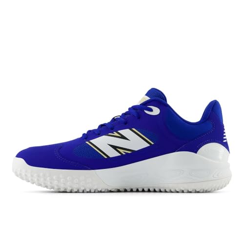 New Balance Men's Fresh Foam 3000 V7 Turf-Trainer Baseball Shoe, Team Royal/White, 10 M
