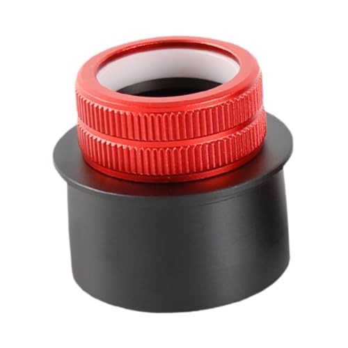 Adaptador para telescopio contra arañazos en oculares con anillo de bloqueo seguro