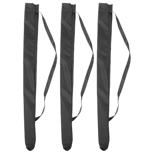 TOPPERFUN Housse de Parapluie 3 Pièces, Housse de Parapluie Portable en Polyester 78,0x7,5 cm, se de Avec Bandoulière, Absorbant pour pour Une Utilisation en Extérieur