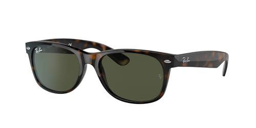 Ray-Ban New Wayfarer, Gafas de Sol Unisex adulto, Multicolor (Tortoise 902L), 55 mm