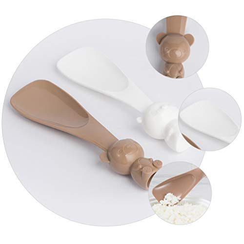 Espátula de arroz Cabilock com lindo urso antiaderente colher colher colher batata serviço de alimen