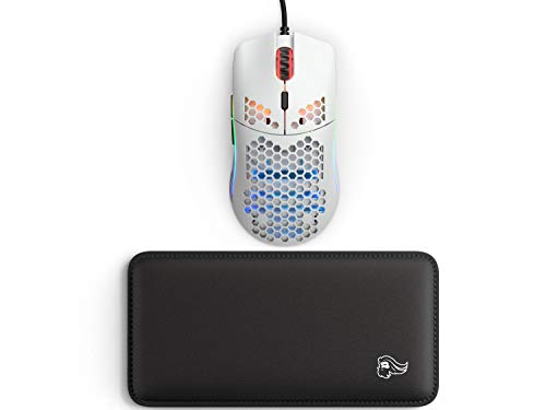 Glorious Model O Gaming Mouse (Matte White) + Glorious Gaming Mouse Wrist Pad/Rest (Black)