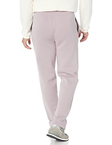 Image of Amazon Essentials Men's Relaxed Straight Leg Fleece Open Bottom Sweatpant (Available in Big & Tall)