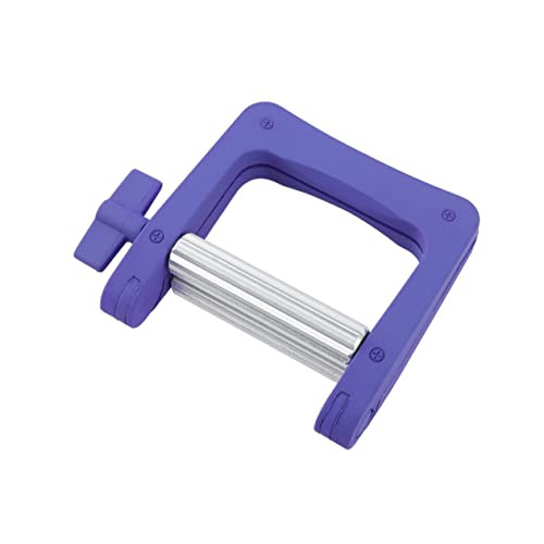 HAPINARY Toothpaste Squeezer Kit Saves Toothpaste Stand Manual Rotate Toothpaste Holder Toothpastes Facial Squeezer Manual Rolling Toothpaste Dispenser Toothpaste Extruder Blue