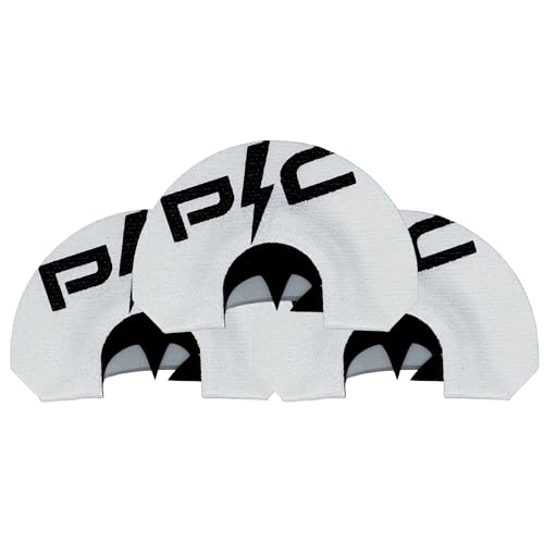 Power Calls Beau Brooks Signature Series Mockingbird 3pk | Easy to Use Ultra Realistic Turkey Diaphragm Calls | Wide Range Call for Crips Cuts & Raspy Yelps | Unique Cut for All Hen & Tom Sounds