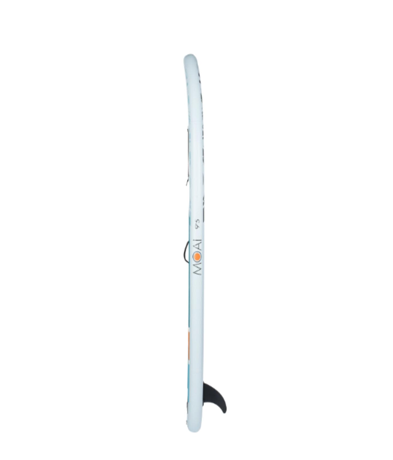 MOAI Deska do paddleboardingu SUP Stand Up Paddle Board – zestaw premium z wiosłem z włókna szklanego, torbą, pompką i płetwą