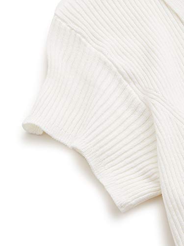 SweatyRocks Women's Collar Half Button Short Sleeve Striped Crop Top T-Shirts4