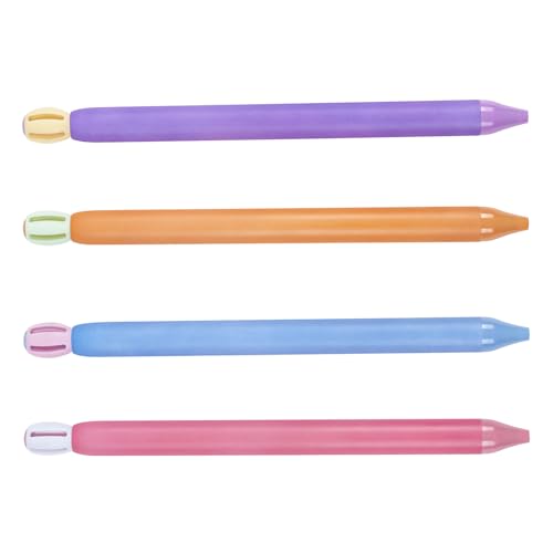 Bolígrafo retráctil gel 0.5 mm termocrómico 4 unidades miniatura 4