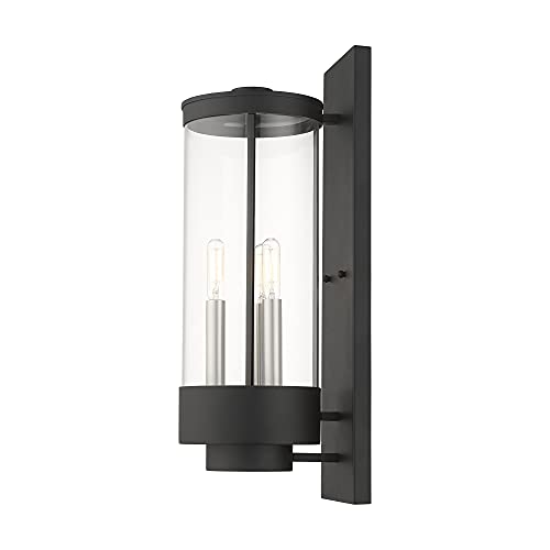 Livex Lighting 3 Lt Textured Black Outdoor Wall Lantern by Livex - Image 7