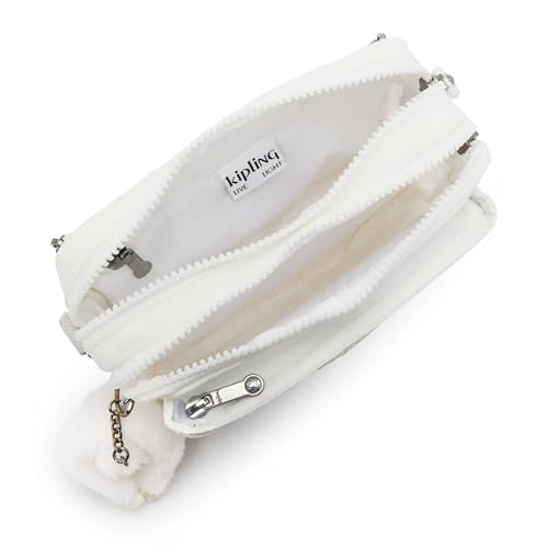 Image of Kipling Women's Abanu Medium Crossbody Bag, Lightweight, Adjustable Nylon Waist Pack with Multi-Compartment Zip Pockets