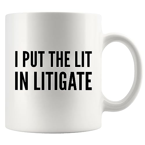 Panvola I Put The Lit In Litigate Lawyer Gifts To Attorney Law Student Graduation Gifts Teacher...