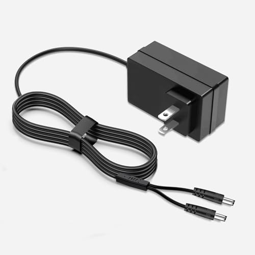 4.2V Dual Charger for 3.7V Male and Female Heated Socks Gloves Insoles Boots Shoes Rechargeable Lithium Battery Replacement Power Adapter