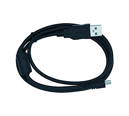 Replacement Usb Camera Transfer Data Sync Cable Cord For Sony Cybershot Camera Dsc-H300 Dsc-W800 Dsc-W370 Dsc-H200, Panasonic Lumix Camera Dmc-G7 Dmc-S5 Dmc-Zs25 Dmc-Tz35 #TOP1
