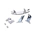 Hoover 49001262 Kit charnière de porte pour machine à laver