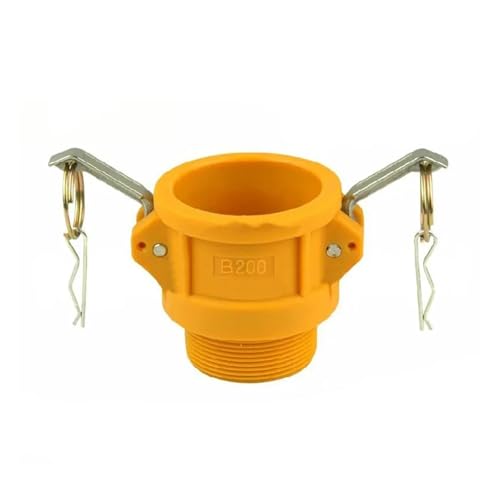 Raccord rapide PP 1" DN25 anti-corrosion à came pour passage de fluides sans fuite