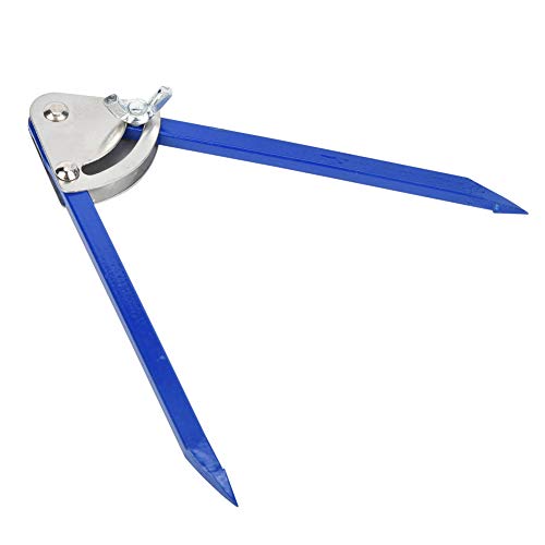 TOOLSGO 200mm Aluminum Alloy Spring Divider Precision Scriber Professional Layout Tool for Metalworking and Woodworking Accurate Marking