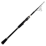 KastKing Blackhawk II Telescopic Fishing Rods, Graphite Rod Blanks & Durable Solid Glass Tip, Floating Guides, 1pc Fishing Rod Performance, Comfortable EVA Handle, Newly Designed Travel Rod