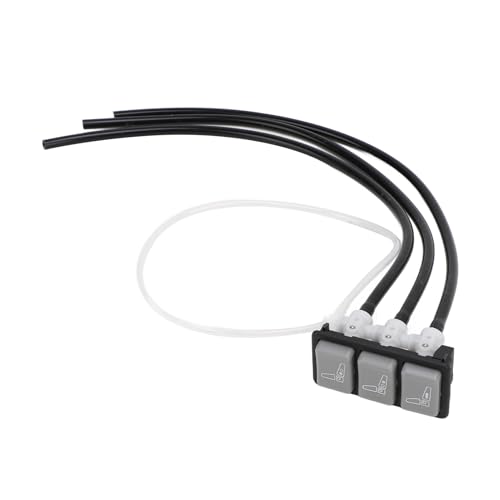 Truck Seat Lumbar Support Valve,with 3 Button Adjustment and 350mm Hose,for MAN TGX Truck,Precise Lumbar Adjustment,Improve Driving Comfort