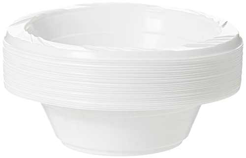 Hotpack Disposable Plastic Ice Cream Bowls 8 Oz - 25Pcs