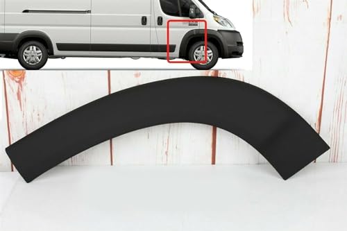 Garniture latérale RAM PROMASTER 2019-2023 pour évasement de porte avant droit noir