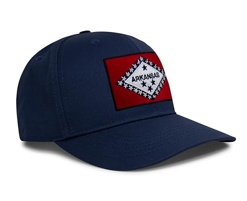 Image of International Tie State Hat for Men and Women, Adjustable Snapback Trucker Baseball Cap with Embroidered Patch