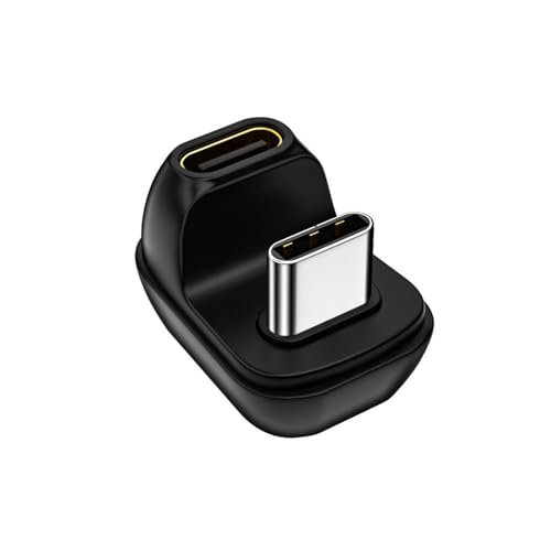 Lerpwige Adaptador portátil de 180 grados, soporte de 100 W de transferencia de datos rápida y 40 Gbps con/sin salida de vídeo 8K
