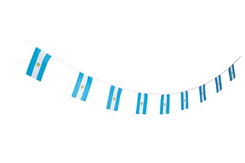TSMD Argentina Flag, 100 Feet Argentine Flag National Country World Flags Banner,Party Decorations for Grand Opening,Olympics,Bar,World Cup,School Sports Events,International Festival Celebration - Thumbnail 3