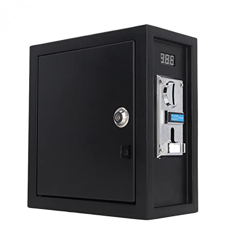 Boîte d'alimentation de Contrôle de Minuterie à Pièces, Accepteur de Pièces de Boîte de Minuterie Programmable pour Machine D'arcade, Machine à Laver, Chaise de Massage