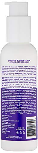 Framesi Color Lover Dynamic Blonde Serum, 4.75 Fl Oz, Sulfate Free Daily Leave In Conditioner, Color Treated Hair #TOP1