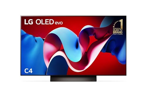 Image of LG OLED48C46LA 48-Inch 4K OLED evo Smart TV with AI ThinQ, Dolby Vision, Dolby Atmos, webOS, Alexa Built-In 2024 Black