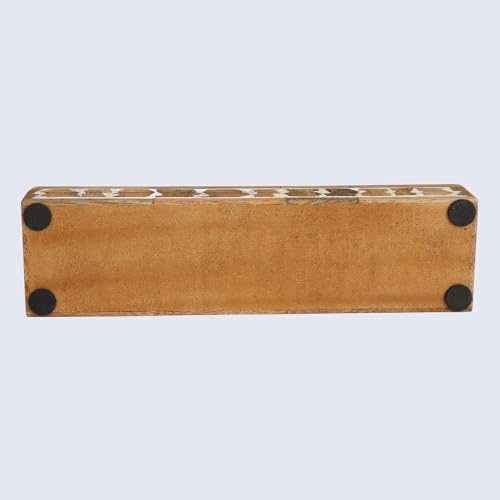 Image of Handicrafts Home 10x2.5x1.5 Decorative Box Handmade Storage Organizer Boxes with Lids Keepsake Gift Trinket Box Display Box, Kept Safari