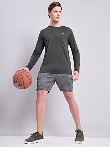 Image of TECHNOSPORT Men's Slim Fit T-Shirt - (MTOR17) Pack of 1