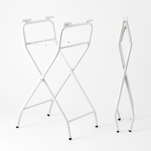 BATHBY Estructura Plegable para Bañera de Bebé | Soporte Elevado con Diseño Compacto | Seguro, Estable y Fácil de Guardar | Ideal para Baños Cómodos sin Esfuerzo (Blanco)